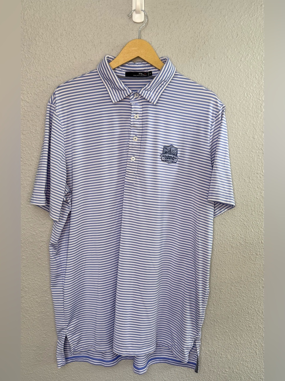 RLX Ralph Lauren | Stripped Performance Golf Polo | Size XL
